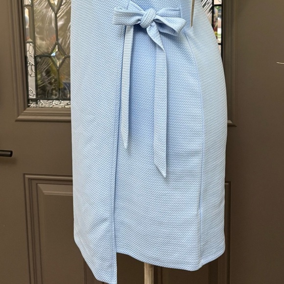 NWT Tash+Sophie Elegant Blue Sleeveless Dress - Picture 4 of 10